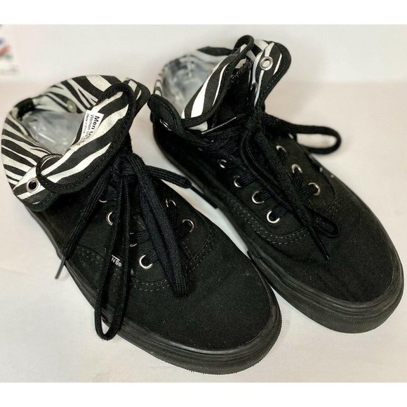 zebra vans high top